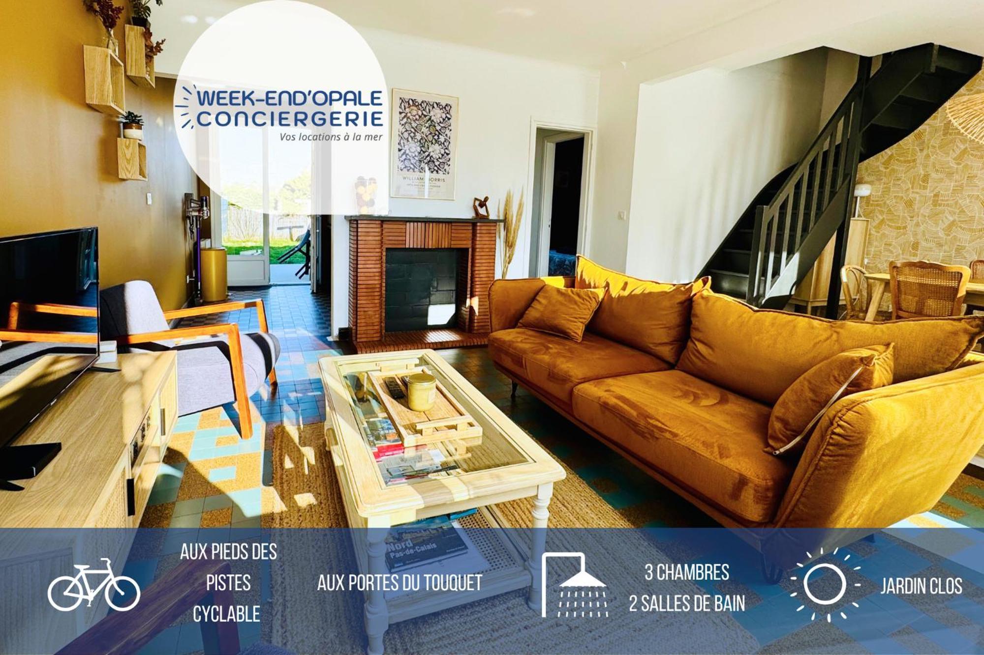 Jolie Maison A 2 Pas De La Foret Du Touquet Cucq Ngoại thất bức ảnh